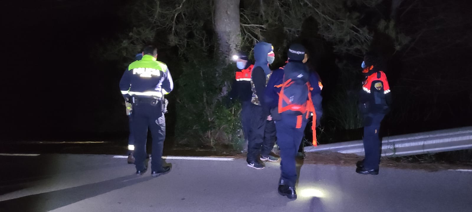 La Policia Local de Sant Andreu de la Barca localitza dos joves perduts a la muntanya
